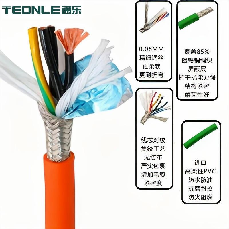 機(jī)器人信號控制耐油線纜TRVVSP