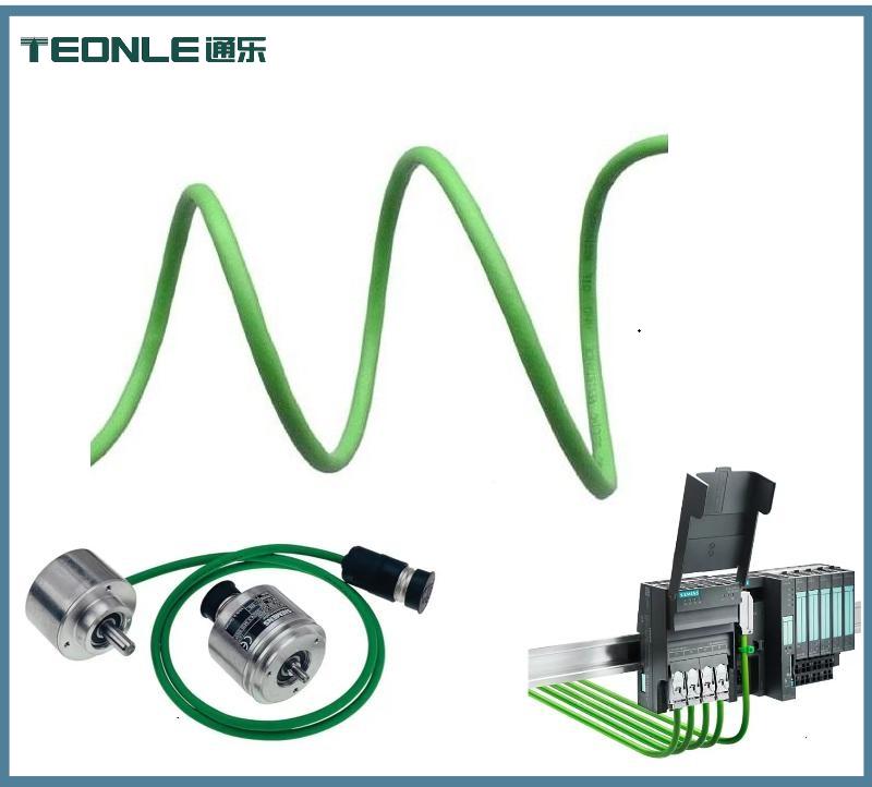 工業Profinet網線伺服EtherCAT高柔拖鏈屏蔽成品超六類千兆線