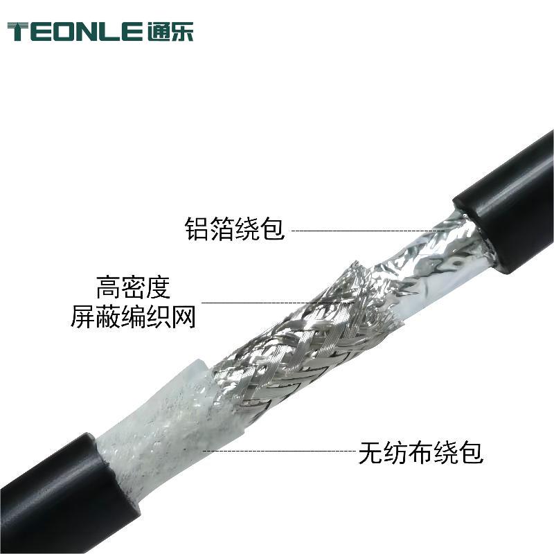 耐彎曲＞1千萬次循環工業機器人拖鏈線纜PUR護套