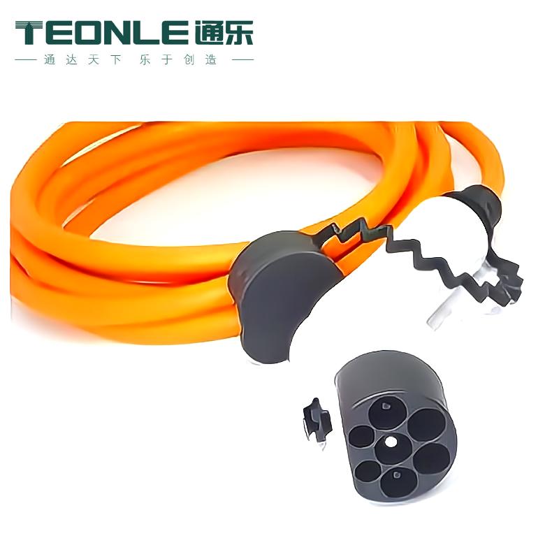 充電樁輸出槍線充電樁改造延長線交流充電樁延長輸出槍線