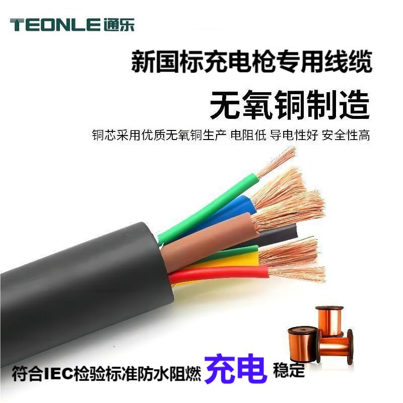 新能源充電槍交流充電槍16A/32A柔軟耐折阻燃