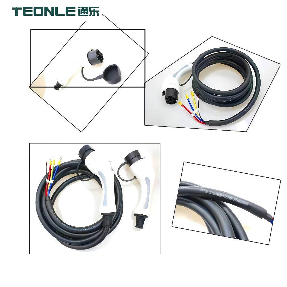 新能源充電槍交流充電槍16A/32A柔軟耐折阻燃